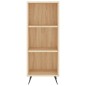 vidaXL Highboard Sonoma-Eiche 34,5x32,5x180 cm Holzwerkstoff vidaXL Highboard Sonoma-Eiche 34,5x32,5x180 cm Holzwerkstoff