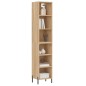 vidaXL Highboard Sonoma-Eiche 34,5x32,5x180 cm Holzwerkstoff vidaXL Highboard Sonoma-Eiche 34,5x32,5x180 cm Holzwerkstoff