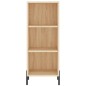 vidaXL Highboard Sonoma-Eiche 34,5x32,5x180 cm Holzwerkstoff vidaXL Highboard Sonoma-Eiche 34,5x32,5x180 cm Holzwerkstoff