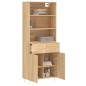 vidaXL Highboard Sonoma-Eiche 69,5x34x180 cm Holzwerkstoff vidaXL Highboard Sonoma-Eiche 69,5x34x180 cm Holzwerkstoff
