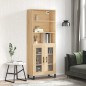 vidaXL Highboard Sonoma-Eiche 69,5x34x180 cm Holzwerkstoff vidaXL Highboard Sonoma-Eiche 69,5x34x180 cm Holzwerkstoff