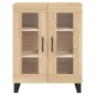 vidaXL Highboard Sonoma-Eiche 69,5x34x180 cm Holzwerkstoff vidaXL Highboard Sonoma-Eiche 69,5x34x180 cm Holzwerkstoff