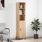 vidaXL Highboard Sonoma-Eiche 34,5x34x180 cm Holzwerkstoff vidaXL Highboard Sonoma-Eiche 34,5x34x180 cm Holzwerkstoff