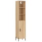vidaXL Highboard Sonoma-Eiche 34,5x34x180 cm Holzwerkstoff vidaXL Highboard Sonoma-Eiche 34,5x34x180 cm Holzwerkstoff