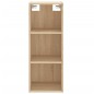 vidaXL Highboard Sonoma-Eiche 34,5x34x180 cm Holzwerkstoff vidaXL Highboard Sonoma-Eiche 34,5x34x180 cm Holzwerkstoff