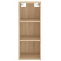 vidaXL Highboard Sonoma-Eiche 34,5x32,5x180 cm Holzwerkstoff vidaXL Highboard Sonoma-Eiche 34,5x32,5x180 cm Holzwerkstoff
