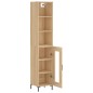 vidaXL Highboard Sonoma-Eiche 34,5x34x180 cm Holzwerkstoff vidaXL Highboard Sonoma-Eiche 34,5x34x180 cm Holzwerkstoff