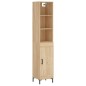 vidaXL Highboard Sonoma-Eiche 34,5x34x180 cm Holzwerkstoff vidaXL Highboard Sonoma-Eiche 34,5x34x180 cm Holzwerkstoff