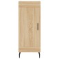 vidaXL Highboard Sonoma-Eiche 34,5x34x180 cm Holzwerkstoff vidaXL Highboard Sonoma-Eiche 34,5x34x180 cm Holzwerkstoff