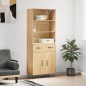 vidaXL Highboard Sonoma-Eiche 69,5x34x180 cm Holzwerkstoff vidaXL Highboard Sonoma-Eiche 69,5x34x180 cm Holzwerkstoff