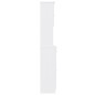 vidaXL Highboard ALTA Weiß 77x35x188 cm Massivholz Kiefer vidaXL Highboard ALTA Weiß 77x35x188 cm Massivholz Kiefer