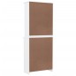 vidaXL Highboard ALTA Weiß 77x35x188 cm Massivholz Kiefer vidaXL Highboard ALTA Weiß 77x35x188 cm Massivholz Kiefer