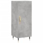 vidaXL Highboard Betongrau 34,5x34x180 cm Holzwerkstoff vidaXL Highboard Betongrau 34,5x34x180 cm Holzwerkstoff
