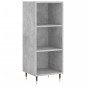 vidaXL Highboard Betongrau 34,5x32,5x180 cm Holzwerkstoff vidaXL Highboard Betongrau 34,5x32,5x180 cm Holzwerkstoff