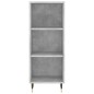 vidaXL Highboard Betongrau 34,5x32,5x180 cm Holzwerkstoff vidaXL Highboard Betongrau 34,5x32,5x180 cm Holzwerkstoff