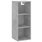 vidaXL Highboard Betongrau 34,5x34x180 cm Holzwerkstoff vidaXL Highboard Betongrau 34,5x34x180 cm Holzwerkstoff