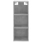 vidaXL Highboard Betongrau 34,5x34x180 cm Holzwerkstoff vidaXL Highboard Betongrau 34,5x34x180 cm Holzwerkstoff