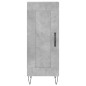 vidaXL Highboard Betongrau 34,5x34x180 cm Holzwerkstoff vidaXL Highboard Betongrau 34,5x34x180 cm Holzwerkstoff