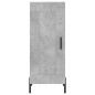 vidaXL Highboard Betongrau 34,5x34x180 cm Holzwerkstoff vidaXL Highboard Betongrau 34,5x34x180 cm Holzwerkstoff