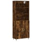 vidaXL Highboard Räuchereiche 69,5x34x180 cm Holzwerkstoff vidaXL Highboard Räuchereiche 69,5x34x180 cm Holzwerkstoff