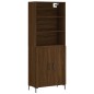 vidaXL Highboard Braun Eichen-Optik 69,5x34x180 cm Holzwerkstoff vidaXL Highboard Braun Eichen-Optik 69,5x34x180 cm Holzwerkstoff
