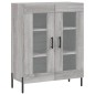 vidaXL Highboard Grau Sonoma 69,5x34x180 cm Holzwerkstoff vidaXL Highboard Grau Sonoma 69,5x34x180 cm Holzwerkstoff