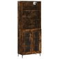vidaXL Highboard Räuchereiche 69,5x34x180 cm Holzwerkstoff vidaXL Highboard Räuchereiche 69,5x34x180 cm Holzwerkstoff