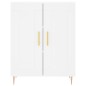 Highboard Weiß 69,5x34x180 cm Holzwerkstoff Highboard Weiß 69,5x34x180 cm Holzwerkstoff