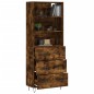 vidaXL Highboard Räuchereiche 69,5x34x180 cm Holzwerkstoff vidaXL Highboard Räuchereiche 69,5x34x180 cm Holzwerkstoff