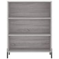 vidaXL Highboard Grau Sonoma 69,5x32,5x180 cm Holzwerkstoff vidaXL Highboard Grau Sonoma 69,5x32,5x180 cm Holzwerkstoff