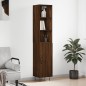 vidaXL Highboard Braun Eichen-Optik 34,5x34x180 cm Holzwerkstoff vidaXL Highboard Braun Eichen-Optik 34,5x34x180 cm Holzwerkstoff