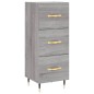 vidaXL Highboard Grau Sonoma 34,5x34x180 cm Holzwerkstoff vidaXL Highboard Grau Sonoma 34,5x34x180 cm Holzwerkstoff