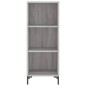 vidaXL Highboard Grau Sonoma 34,5x32,5x180 cm Holzwerkstoff vidaXL Highboard Grau Sonoma 34,5x32,5x180 cm Holzwerkstoff
