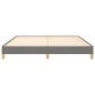 vidaXL Bettgestell ohne Matratze Dunkelgrau 180x200 cm Stoff vidaXL Bettgestell ohne Matratze Dunkelgrau 180x200 cm Stoff