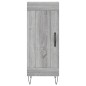 vidaXL Highboard Grau Sonoma 34,5x34x180 cm Holzwerkstoff vidaXL Highboard Grau Sonoma 34,5x34x180 cm Holzwerkstoff