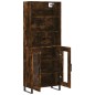 vidaXL Highboard Räuchereiche 69,5x34x180 cm Holzwerkstoff vidaXL Highboard Räuchereiche 69,5x34x180 cm Holzwerkstoff