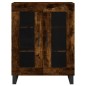 vidaXL Highboard Räuchereiche 69,5x34x180 cm Holzwerkstoff vidaXL Highboard Räuchereiche 69,5x34x180 cm Holzwerkstoff