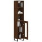vidaXL Highboard Braun Eichen-Optik 34,5x34x180 cm Holzwerkstoff vidaXL Highboard Braun Eichen-Optik 34,5x34x180 cm Holzwerkstoff