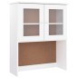 vidaXL Highboard ALTA Weiß 77x35x165 cm Massivholz Kiefer vidaXL Highboard ALTA Weiß 77x35x165 cm Massivholz Kiefer