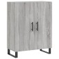 vidaXL Highboard Grau Sonoma 69,5x34x180 cm Holzwerkstoff vidaXL Highboard Grau Sonoma 69,5x34x180 cm Holzwerkstoff