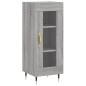 vidaXL Highboard Grau Sonoma 34,5x34x180 cm Holzwerkstoff vidaXL Highboard Grau Sonoma 34,5x34x180 cm Holzwerkstoff