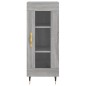 vidaXL Highboard Grau Sonoma 34,5x34x180 cm Holzwerkstoff vidaXL Highboard Grau Sonoma 34,5x34x180 cm Holzwerkstoff