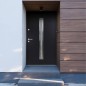 vidaXL Haustür Anthrazit 100x200 cm Aluminium vidaXL Haustür Anthrazit 100x200 cm Aluminium