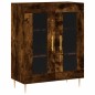 vidaXL Highboard Räuchereiche 69,5x34x180 cm Holzwerkstoff vidaXL Highboard Räuchereiche 69,5x34x180 cm Holzwerkstoff
