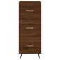 vidaXL Highboard Braun Eichen-Optik 34,5x34x180 cm Holzwerkstoff vidaXL Highboard Braun Eichen-Optik 34,5x34x180 cm Holzwerkstoff