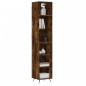 vidaXL Highboard Räuchereiche 34,5x32,5x180 cm Holzwerkstoff vidaXL Highboard Räuchereiche 34,5x32,5x180 cm Holzwerkstoff