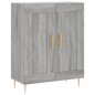 vidaXL Highboard Grau Sonoma 69,5x34x180 cm Holzwerkstoff vidaXL Highboard Grau Sonoma 69,5x34x180 cm Holzwerkstoff