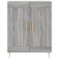 vidaXL Highboard Grau Sonoma 69,5x34x180 cm Holzwerkstoff vidaXL Highboard Grau Sonoma 69,5x34x180 cm Holzwerkstoff