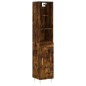 vidaXL Highboard Räuchereiche 34,5x34x180 cm Holzwerkstoff vidaXL Highboard Räuchereiche 34,5x34x180 cm Holzwerkstoff