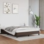 Bettgestell Braun 140x200 cm Kunstleder Bettgestell Braun 140x200 cm Kunstleder
